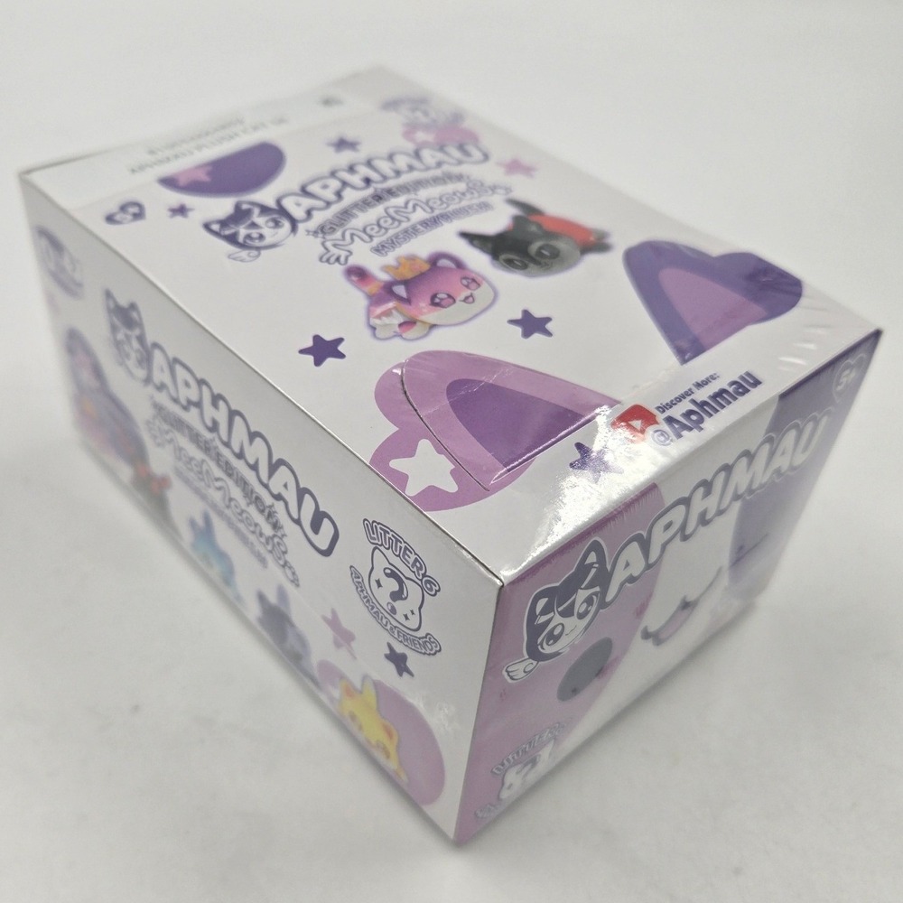 Aphmau MeeMeows Mystery Plush Litter 6 Glitter Edition Blind Box New Sealed
